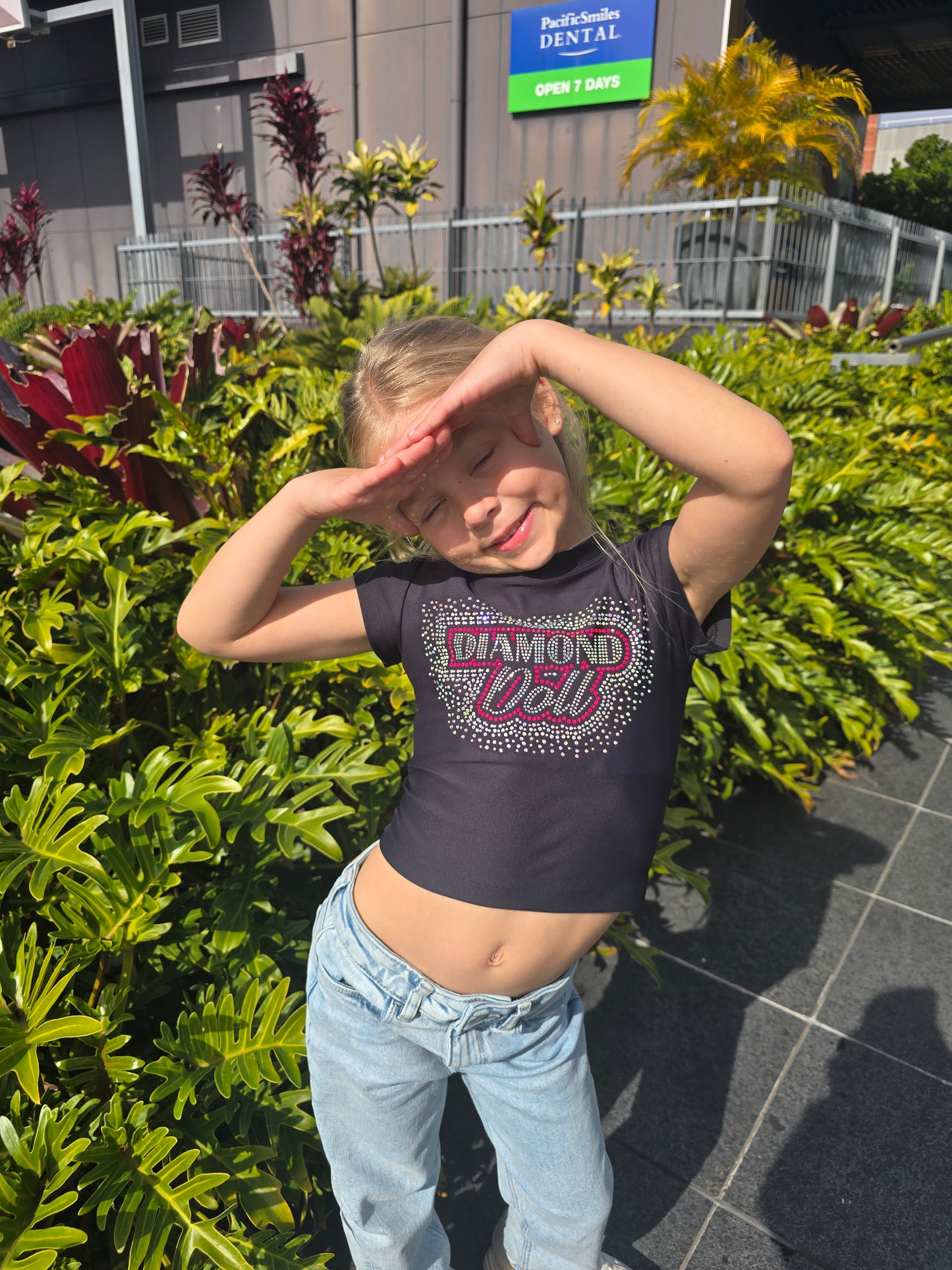 Diamond Doll Baby Tee